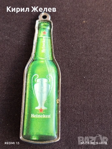 РЕКЛАМНА ОТВАРАЧКА С ЛОГО HEINEKEN за КОЛЕКЦИОНЕРИ 30459, снимка 2 - Други ценни предмети - 51194570