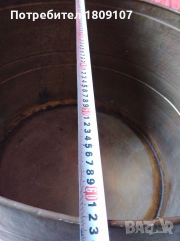 Месингов казан 140 литра 1.5мм дебелина , снимка 3 - Други стоки за дома - 37202524