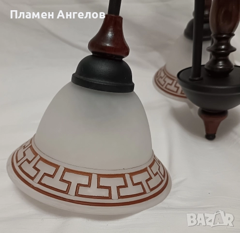 Стар, ретро полилей Rustica. , снимка 3 - Антикварни и старинни предмети - 52786913