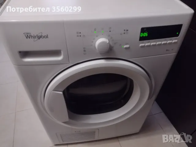 Сушилня Уълрпул шесто чуство  за части всичко работи, снимка 4 - Сушилни - 48194119