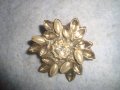 СТАРА ПОСРЕБРЕНА РЕТРО АРТ БРОШКА ВИНТИДЖ НАКИТ БИЖУ 70551, снимка 4