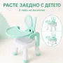 Детско столче с масичка за хранене. , снимка 2