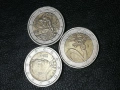 3 юбилейни монети от 2 евро, снимка 5
