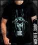 Черна тениска с щампа ANUBIS GRAPHIC, снимка 1 - Тениски - 42642517