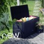 Универсална градинска ракла / кутия - Living & Garden Universalbox, 310 литра , антрацит, снимка 1 - Градински мебели, декорация  - 32153474