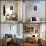 MiniCity Book Nook Kit DIY 3D дървен пъзел с дистанционно осветление, снимка 6