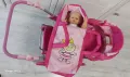 Детска сгъваема количка за кукли с подарък бебе, снимка 5