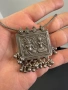 Сребърен индийски амулет / муска / мощохранилница. №8105, снимка 10