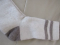 Машинно плетени чорапи от 100% органична вълна, Монголия, размер 43-45, снимка 4