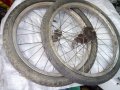 Продавам 20 цолови гуми с каплите, снимка 1 - Части за велосипеди - 31814629