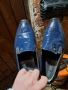 Мъжки лачени обувки (Loafers) SDF Shoes – Обувани само 2 пъти!, снимка 1