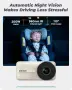 Магнитна двойна бебешка автомобилна камера за две деца с 5" 1080P IPS монитор, снимка 2