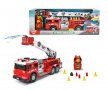 Радиоуправляема кола Дики, пожарен камион със стълба и струя за гасене на пожар 203719022038, снимка 1