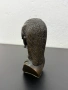 Бронзиран бюст на масайски войн. №8031, снимка 3