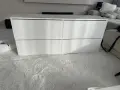 Тв шкаф - бял гланц , бял , снимка 3