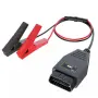 OBD2 кабел за запазване на автомобилната памет с щипки и LED, снимка 2