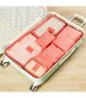 КОМПЛЕКТ 6 БРОЯ ОРГАНАЙЗЕРИ ЗА ПЪТУВАНЕ TRAVEL POUCH - код 2090, снимка 6