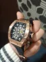 Richard mille RM 030 automatic mechanical watch gold Ричард Майли автоматичен механичен часовник , снимка 6
