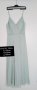 Абитуриентскa роклa.А-силует V-образно деколте с дължина до пода с разделена предна част. EU42 XL-13, снимка 3