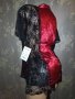 Dream girl L-Нова  с етикет пижама от червен сатен и дантела в черно , снимка 5