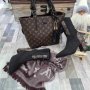 Louis Vuitton  луксозни боти и чанта