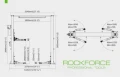 RockForceПрофесионален Двуколонен Подемник с горна синхронизация – 4 тона, снимка 2