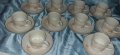 Български порцеланови чаши за късо кафе от времето на соца. , снимка 1 - Сервизи - 39386576