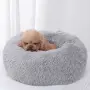 Пухено кръгло легло за котки и кучета - КОД 3164, снимка 5
