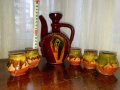 Керамичен сервиз за греяна ракия, снимка 2