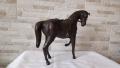 Стара фигура на кон - естествена кожа - 30/32см, снимка 8