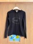 Подарявам - Дамска черна блуза с дълги ръкави Just Cavalli номер - M, снимка 1