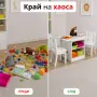 Детски комплект маса с стол и кутии , снимка 3