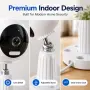 Интелигентна Wi-Fi Камера – 3MP, Двулентова (2.4G/5G Wi-Fi), Цветно Нощно Виждане и Двупосочно Аудио, снимка 2
