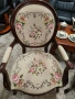 Комплект от две кресла с гобленова дамаска , снимка 5
