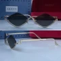 GUCCI дамски слънчеви очила ромб 2 цвята черни кафяви, снимка 2