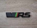 черна емблемa Skoda VRS, снимка 1