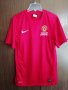 Manchester United Nike оригинална фланелка тениска Манчестър Юнайтед S, снимка 1 - Тениски - 37609536