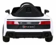 Audi R8 LIFT 12V – Детска акумулаторна кола, Бяла, EVA гуми, снимка 7
