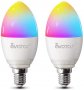 Смарт/умна/ Wi-Fi RGBW LED крушка - Е14 , Alexa, Google Home , снимка 1 - Лед осветление - 35375543