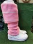 Страхотни апрески с плетен чорап 37-38/39-40 номер , снимка 2