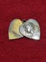 Vintage сребърно сърце, талисман висулка , снимка 1 - Колиета, медальони, синджири - 42145836