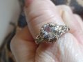 Пръстен голям диамант, снимка 4