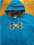 Under Armour Boys Armour Fleece Storm - страхотно юношеско горнище КАТО НОВО, снимка 4