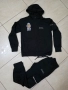 Детски Анцуг с Качулка Роналдо от 4 до 11г Детски Ал Насър Черен Комплект, снимка 2