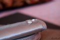 Сребърен пръстен с бял цирконий - модел R060, снимка 5