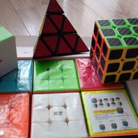 Кубче на Рубик рубикуб 3/3  пирамида и 2/2, снимка 5 - Образователни игри - 38343888