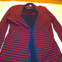 Дамски комплект блуза + жилетка, размер 8-10, снимка 1 - Комплекти - 39964264