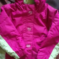 Ново зимно яке - розово и зелено, снимка 1 - Детски якета и елеци - 35634841