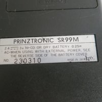 калкулатор Prinztronic SR99M, снимка 4 - Антикварни и старинни предмети - 38580894