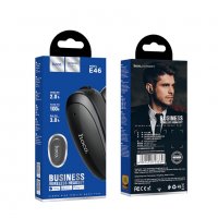 Bluetooth слушалка HOCO Voicebusiness E46 черна, снимка 2 - Безжични слушалки - 31764230